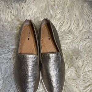 Birdies Women's Silver Loafers
